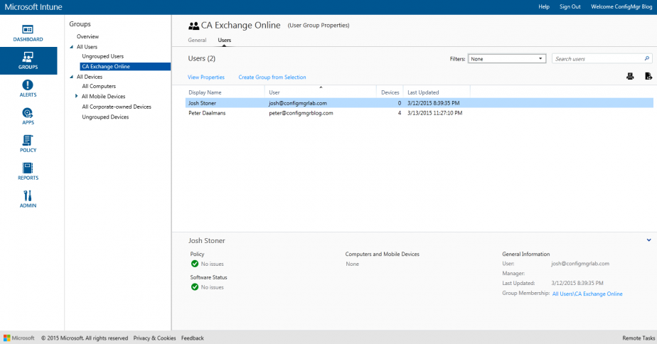 Objects appearing in Microsoft Intune in Hybrid scenario with ConfigMgr ...